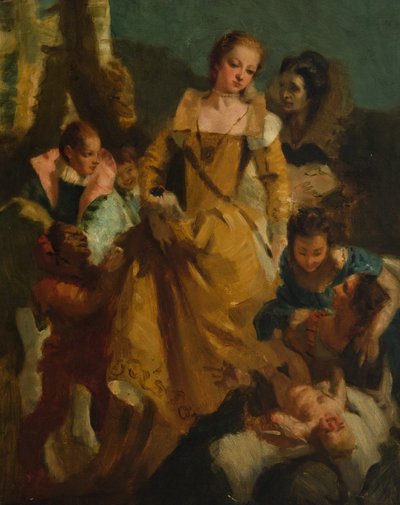 De vondst van Mozes door John Henry Lorimer