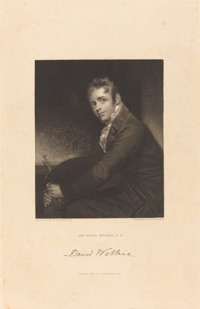 Sir David Wilkie, R.A. door John Henry Robinson after Sir William Beechey
