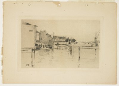 Bridgeport, 1888-1889 door John Henry Twachtman