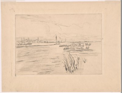Holland Dijken door John Henry Twachtman