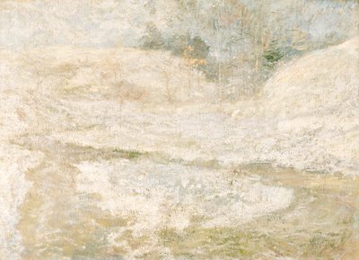 De Beek, Greenwich, Connecticut door John Henry Twachtman