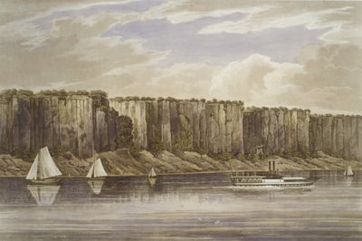 Palisades No. 19, Hudson River Portfolio, 1823-24 door John Hill