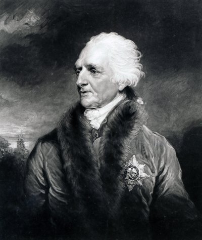 Augustus Henry Fitzroy, 3e hertog van Grafton, gegraveerd door C. Turner door John Hoppner