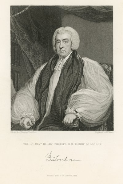 Portret van Beilby Porteus door John Hoppner