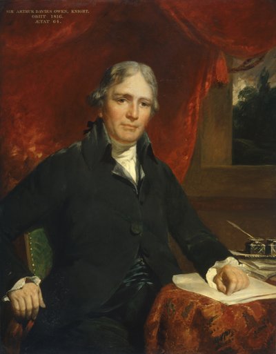 Sir Arthur Davies Owen, Ridder door John Hoppner