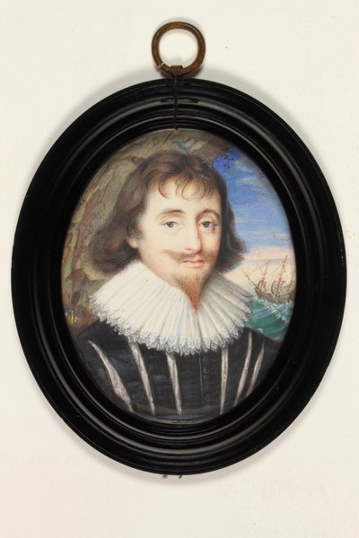 George Villiers door John Hoskins