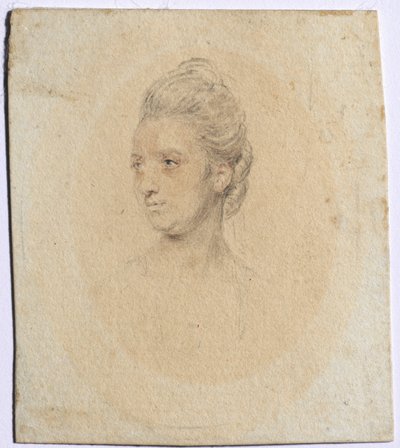 Portret van een vrouw, ca. 1772 door John I. smart