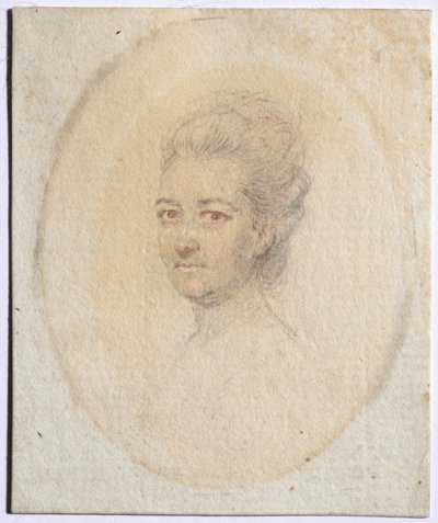 Portret van een Vrouw, ca. 1775 door John I. smart
