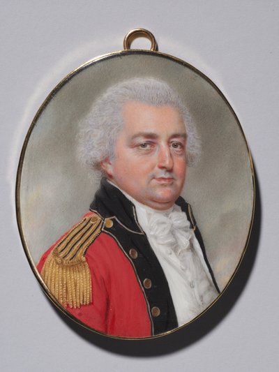 Portret van een officier door John I. smart