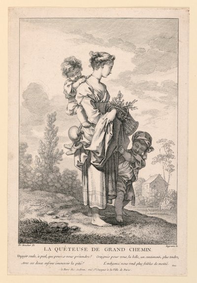 La Quêteuse de Grand Chemin door John Ingram