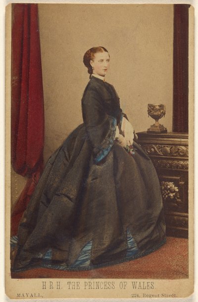 Z.K.H. De Prinses van Wales door John Jabez Edwin Mayall