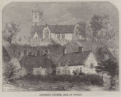 Godshill Kerk, Isle of Wight door John Jessop Hardwick