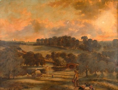 Hooitijd, Hamstead Mill, Handsworth, Staffordshire, 1850-1908 door John Joseph Hughes