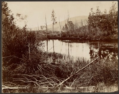 Meer van Morain, Watermanplateau door John K. Hillers