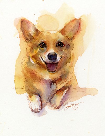 Ellie Portret door John Keeling