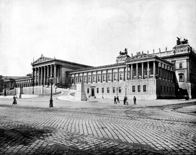 Parlementsgebouwen, Wenen door John L. Stoddard