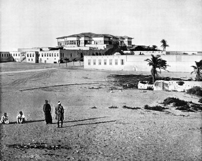 Paleis en Harem, Alexandrië, Egypte door John L. Stoddard