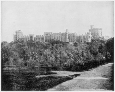 Windsor Castle, Engeland, eind 19e eeuw door John L. Stoddard