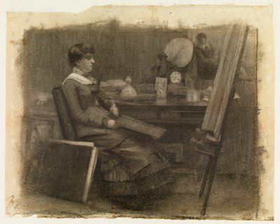 Haar portret door John Lavery