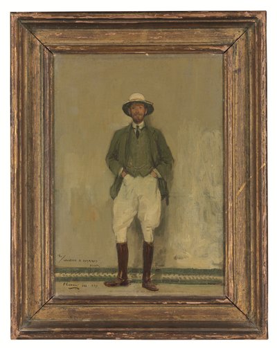 Portret van Walter B. Harris, ca. 1907 door John Lavery