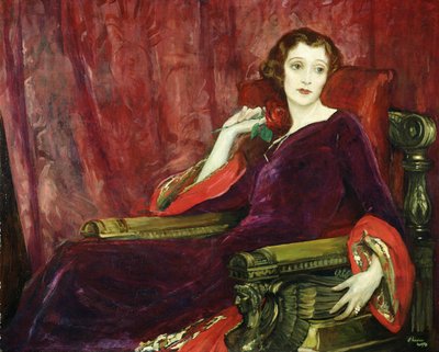 De Rode Roos, 1923 door John Lavery