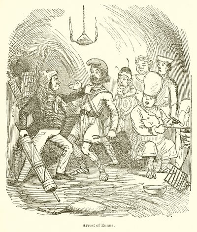 Arrestatie van Eunus door John Leech