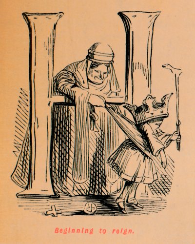 Beginnen te regeren, ca. 1860 door John Leech