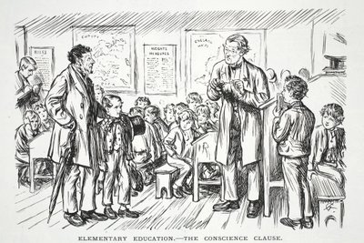 Elementair Onderwijs - de gewetensclausule door John Leech