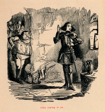 Joan probeert het aan door John Leech
