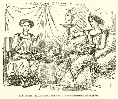 Miss Fabia, de Jongere, Verbaasd over de Patriciër