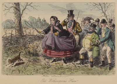 Oude Wotherspoons Haas! door John Leech