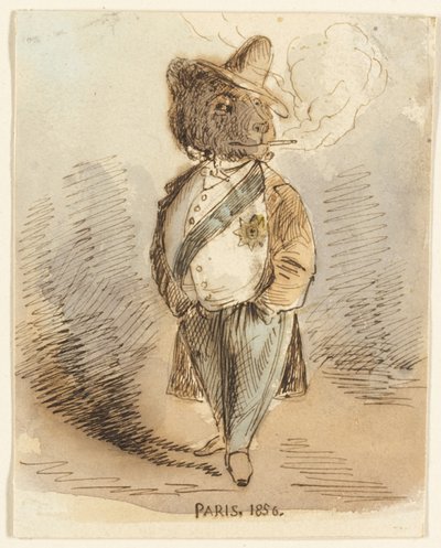 Parijs 1856 door John Leech