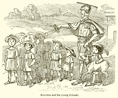 Sertorius en zijn Jonge Vrienden door John Leech