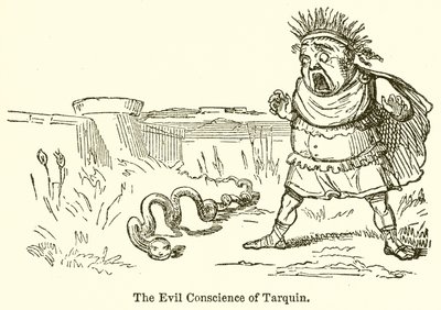 Het kwade geweten van Tarquin door John Leech