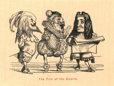 Het trio van de Stuarts, 1897 door John Leech