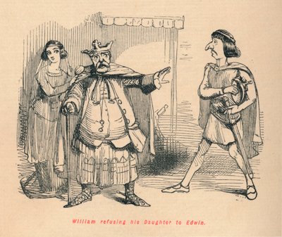 William weigert zijn dochter aan Edwin door John Leech