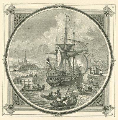 Vet de vette zeug in (gravure) door John Leighton