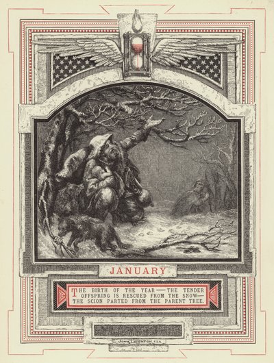 Januari door John Leighton