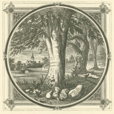 Liefde neemt onmerkbaar bezit van de geest (gravure) door John Leighton