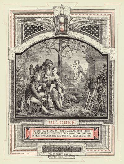 Oktober door John Leighton