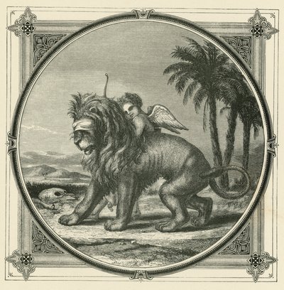 Wanneer de ogen gewonnen zijn, begint de liefde (gravure) door John Leighton
