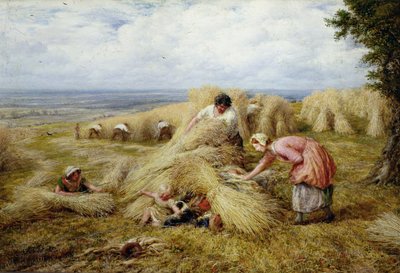 The Harvest Cradle: Noontide door John Linnell