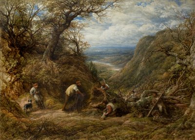 De Holle Boom door John Linnell