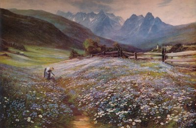 Juni in de Oostenrijkse Tirol door John MacWhirter