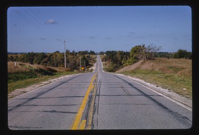 Highway 6, ten westen van Adel, Iowa, VS door John Margolies