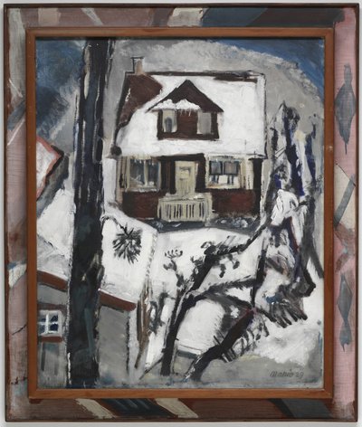 Vanuit mijn raam, Cliffside, New Jersey door John Marin