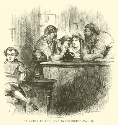 Illustratie voor A Tale of Two Cities door Charles Dickens door John McLenan
