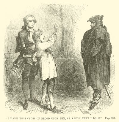 Illustratie voor A Tale of Two Cities door Charles Dickens door John McLenan