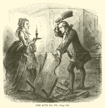 Illustratie voor A Tale of Two Cities door Charles Dickens door John McLenan