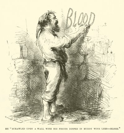 Illustratie voor Een verhaal over twee steden door Charles Dickens door John McLenan